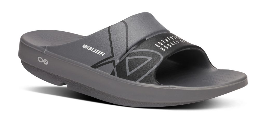 BAUER/OOFOS Women's OOahh Sport Slide Sandal ?C Slate